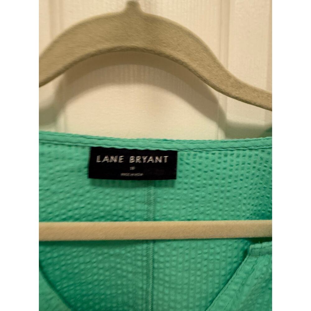 Lane Bryant Relaxed 3/4-Sleeve Popover, Sz 18 - Picture 3 of 7